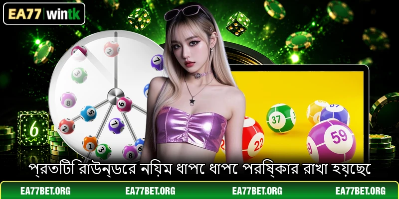 প্রতিটি রাউন্ডের নিয়ম ধাপে ধাপে পরিষ্কার রাখা হয়েছে