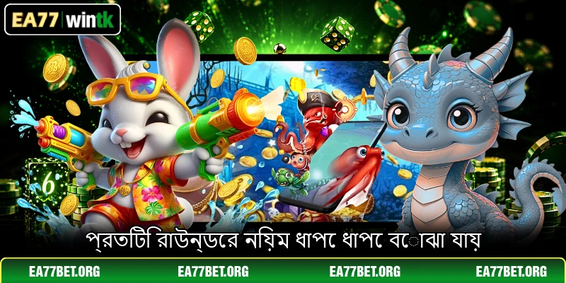 প্রতিটি রাউন্ডের নিয়ম ধাপে ধাপে বোঝা যায়