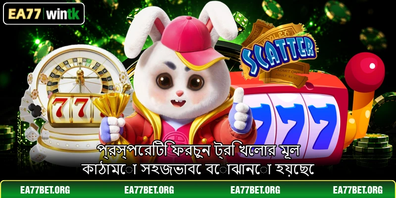প্রস্পেরিটি ফরচুন ট্রি খেলার মূল কাঠামো সহজভাবে বোঝানো হয়েছে