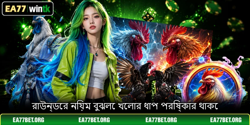 রাউন্ডের নিয়ম বুঝলে খেলার ধাপ পরিষ্কার থাকে রাউন্ডের নিয়ম বুঝলে খেলার ধাপ পরিষ্কার থাকে